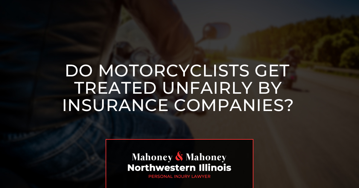 Do Motorcyclists Get Treated Unfairly by Insurance Companies?