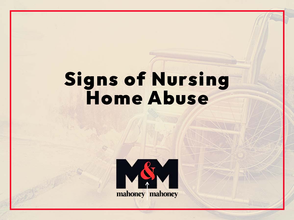 signs of nursing home abuse